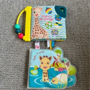 Soft Baby Book with Teether - Multicolor